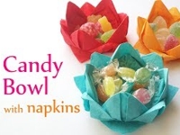 youtube Innova Crafts Napkin Candy Bowl